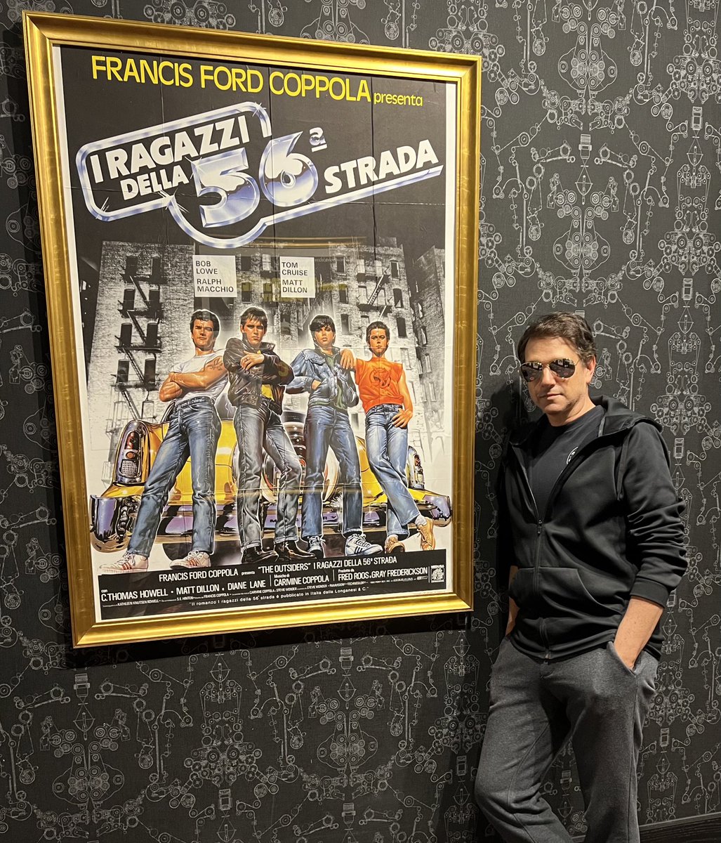 ralphmacchio's tweet photo. Came across this on the way to see a fellow greaser fly some fighter jets! 🎥 https://t.co/7DdmAo8SvO