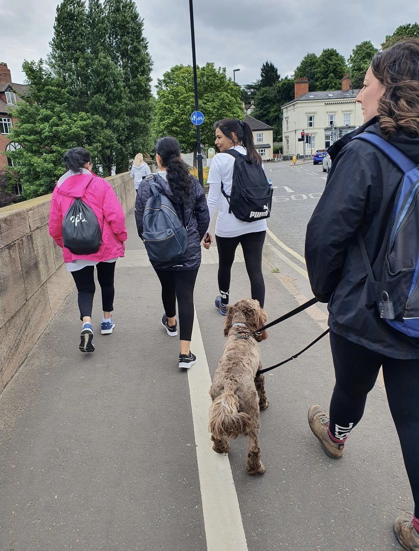 rlsadler1's tweet photo. Today we walked from QHB to RDH (12miles!!!) to help raise money for the Stroke Garden Project 🧠🍃 An outdoor space to help support our patients rehabilitation is so important - please donate &amp; share! 💗 
https://t.co/KdyVoXA0HK
@UHDBTrust @hospitalcharity @TheStrokeAssoc https://t.co/kEn7aXBWDK