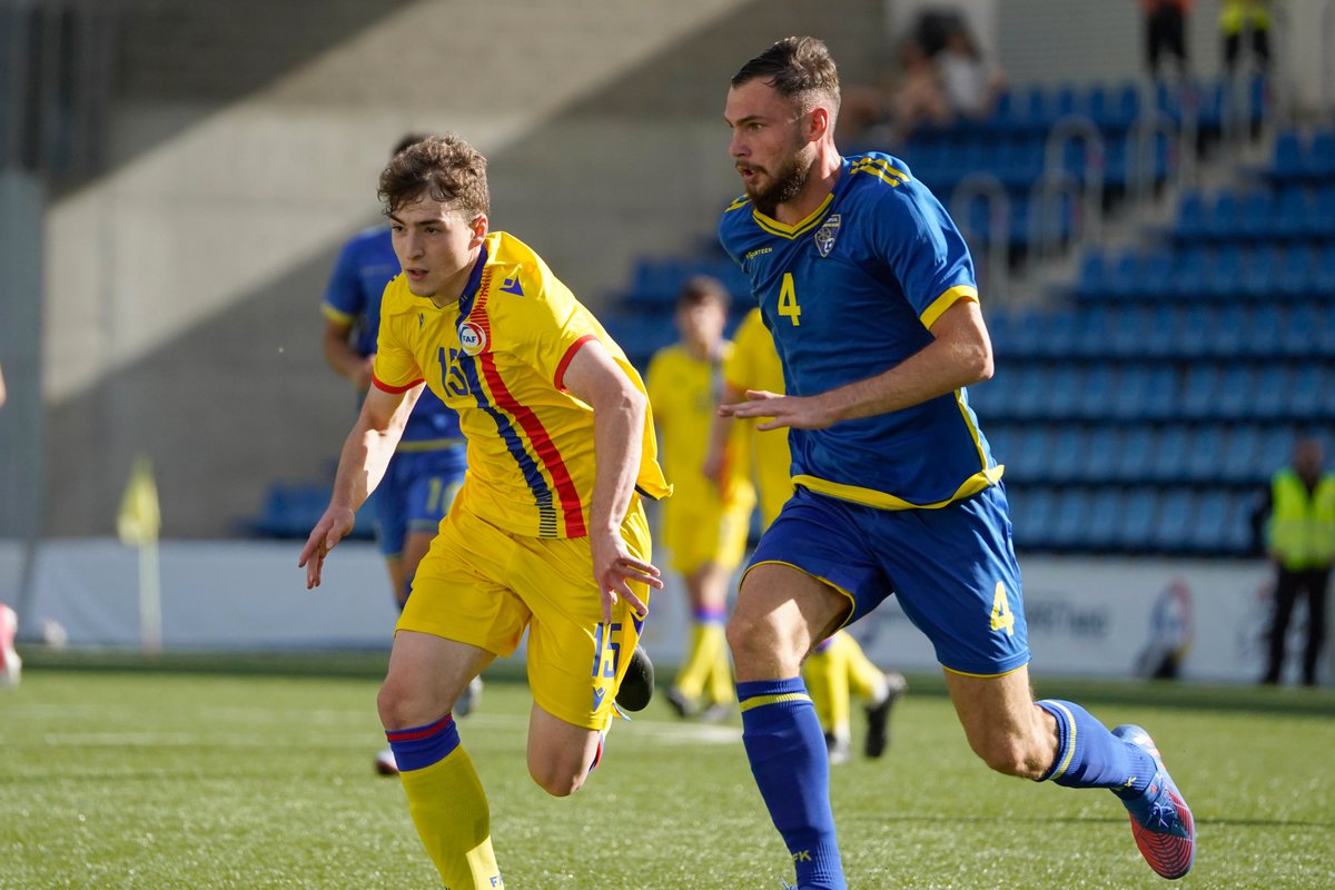 afafutand's tweet photo. 📸 Postals del partit de la selecció Sub-21 contra Kosovo, pel Pre-europeu
➡️ AFA és part del futbol andorrà. Contacta amb nosaltres 📲 61 56 66
#andorra #futbolandorra #milloremelfutbol #sumemjunts https://t.co/xs3s7xjdj1