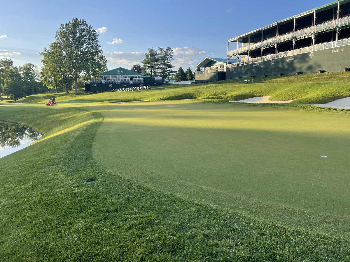 PGA TOUR Agronomy (@pgatouragronomy) on Twitter photo It’s been a perfect week of weather and the staff <a href="/MVGCTurf/">Muirfield Village Turf Team</a> continue exceeding expectations. Can’t wait for Sunday. <a href="/MemorialGolf/">the Memorial</a> <a href="/chadmark614/">Chad Mark</a> #TheMemorialTournament It’s been a perfect week of weather and the staff <a href="/MVGCTurf/">Muirfield Village Turf Team</a> continue exceeding expectations. Can’t wait for Sunday. <a href="/MemorialGolf/">the Memorial</a> <a href="/chadmark614/">Chad Mark</a> #TheMemorialTournament