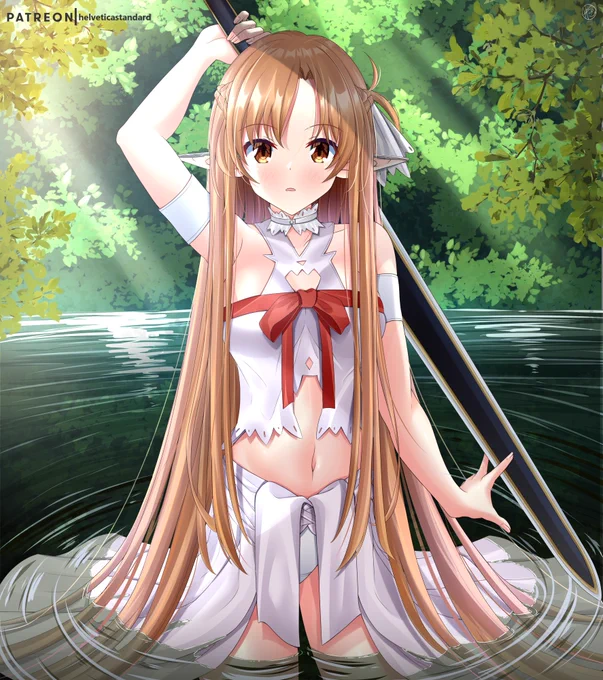 Asuna (ALO) 
Commission for @XeroJ_Designs 
Thanks so much for your support🙏🙇‍♂️ 