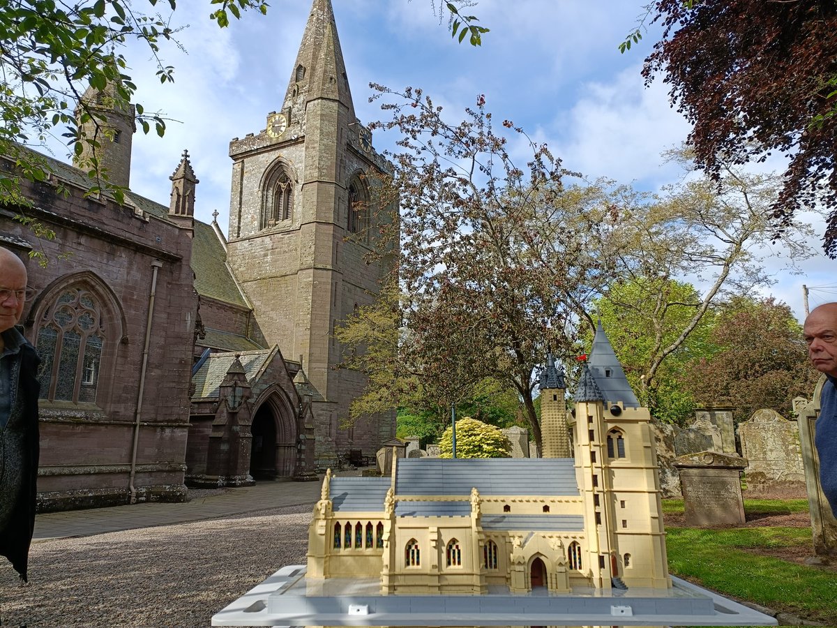 ionusmarshall's tweet photo. Well that's the end of a great project to celebrate 800 years of brechin cathedral. It is now on show in brechin town house museum through @angusalive

#lego #brechincathedral #brechin #brechin2020 #angusalive https://t.co/yQKJGyeS63