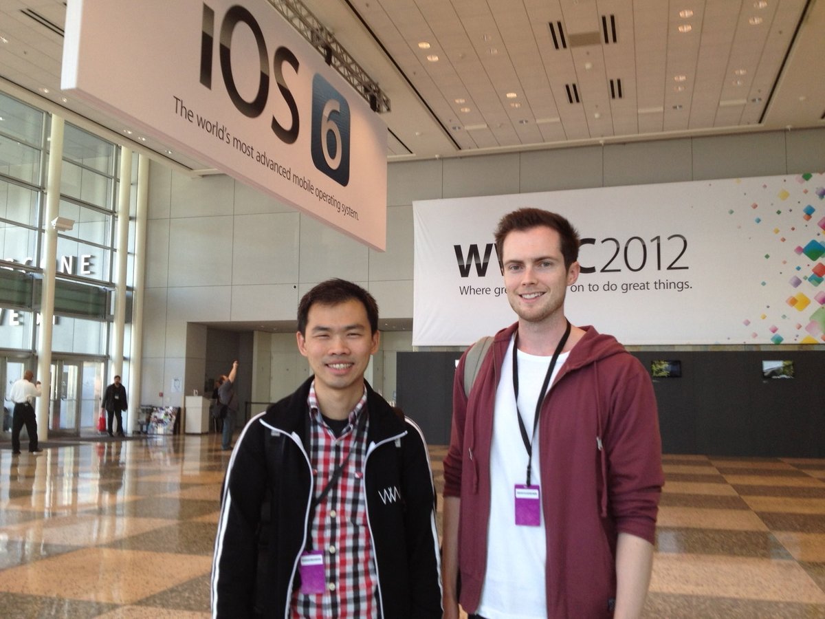 Haha throwback to our first WWDC 10 years ago w/ ⁦⁦<a href="/alexjston/">Alex Johnston</a>⁩ Excited for #WWDC22