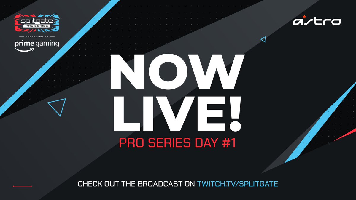 The #SplitgateProSeries returns NOW with the first Match Day of the 2022 Summer Season! 💠 @ElevateGG vs. @MoistEsports 💠 @PioneersGG vs. @eUnited 💠 @Luminosity vs. @XSET 💠 @Spacestation vs. @T1 🔗 Tune in to the action: twitch.tv/splitgate
