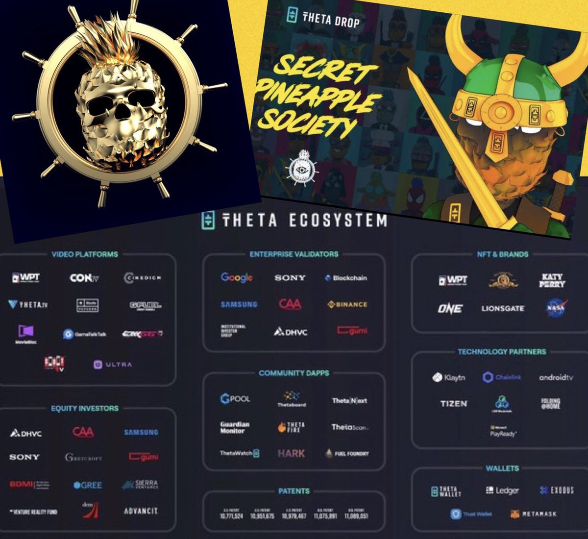 <a href="/MoodyOwlNFT/">MoodyOwl.eth</a> <a href="/SecrtPineapple/">The Grove</a> on <a href="/ThetaDrop/">ThetaDrop</a> 8888 unique #NFTs great community and roadmap…staking rewards utility coming and now members only channel. join our discord discord.gg/gJh9EWfu and pick up a pine sps.thetadrop.com 🍍 see you in the Grove 👀 #NFT #Metaverse #NFTCommunity