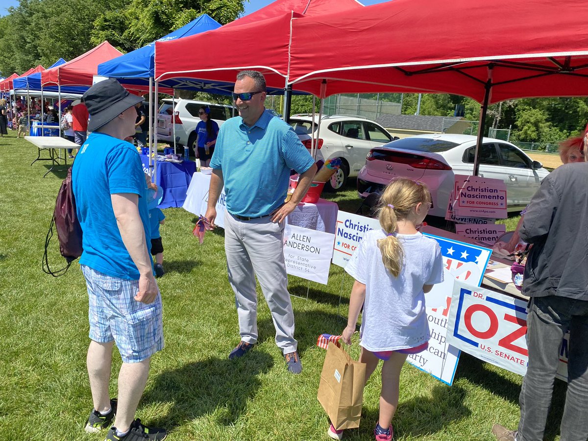 CNasForPA's tweet image. Beautiful day out on the campaign trail, meeting voters at Plymouth Township Day and the Conshohocken Auto Show! 

Met tons of people today, from all political persuasions. They all agreed on one thing: what’s happening today isn’t working, and we need change!
