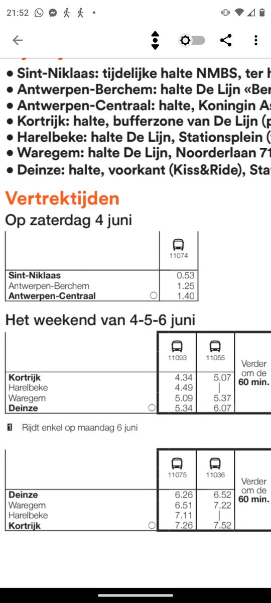 RobbyDeBl's tweet photo. @NMBS . Goedemorgen ! Vraagje. Hoe komt het dat er een verschillende (bus)rijtijd bestaat op het traject Deinze - Waregem? Voor de ene rit 25 min (wat realistisch is), en de andere rit krijgt een overdreven 30 min.

Kan / wil uw planningsdienst dit eens onderzoeken 😉?
Thx! https://t.co/xWZb2forbk
