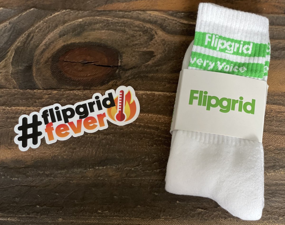 mr_isaacs_math's tweet image. What a couple 🤩 surprises in the 📪! Thank you 🙏 @inc_yv for the #flipgridfever sticker (and more!) &amp;amp; @Flipgrid for the #flipgridfresh 🧦 socks! Very grateful 💚 for this fantastic platform w/such kind people leading in the community. Now I need to complete my SVA app!