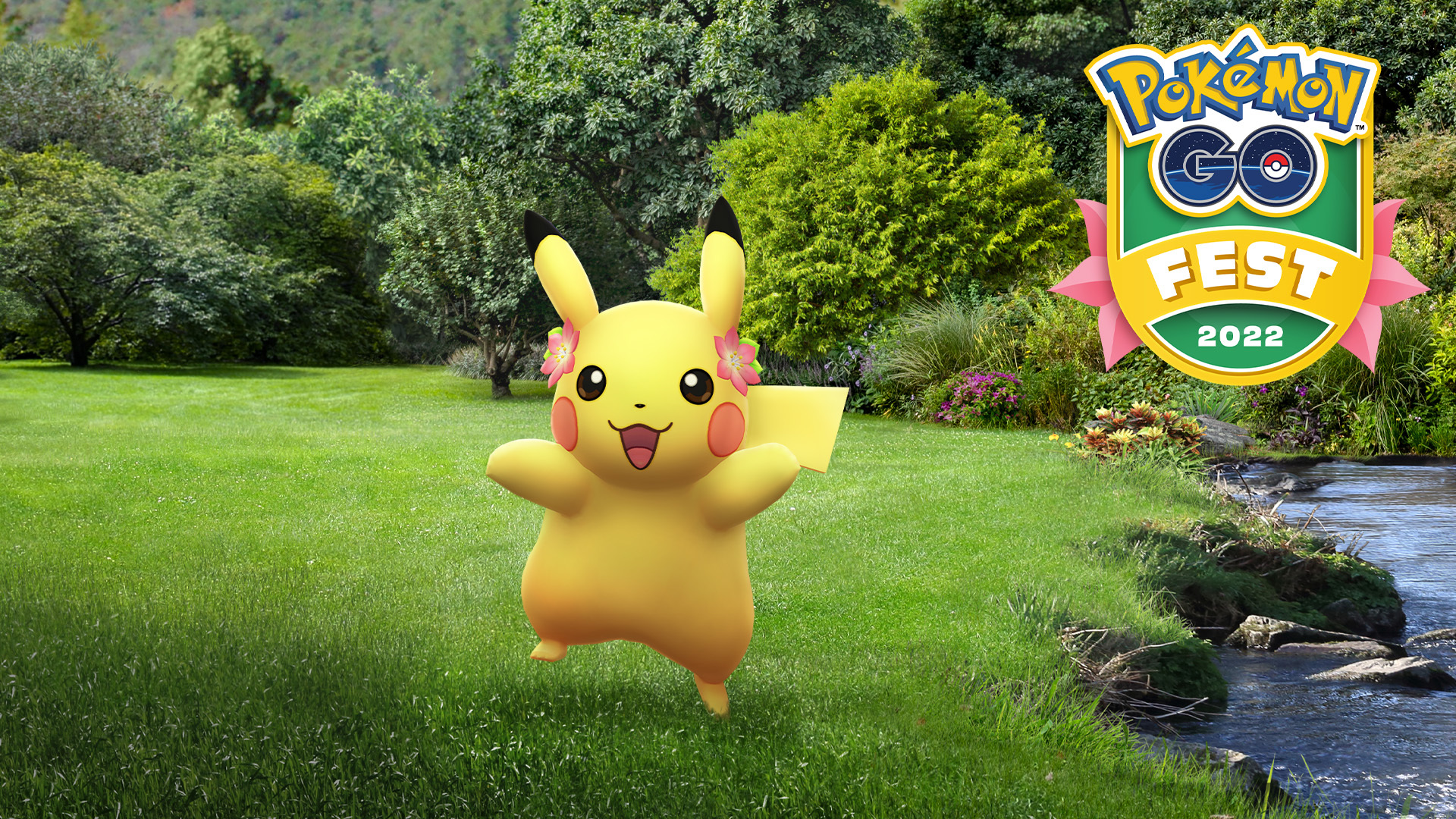 Pokémon GO on X: In celebration of #PokemonGOFest2022 and Shaymin's debut  in Pokémon GO, a Pikachu wearing a special Shaymin-inspired Gracidea flower  costume is appearing! 🌺 You can encounter it in the