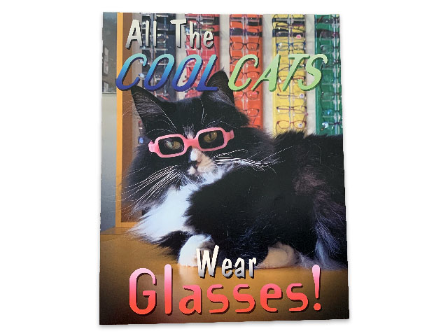.<a href="/CoolCatlovesyou/">Cool Cat</a> are... are you a fraud? Truffles says ALL cool cats wear glasses.