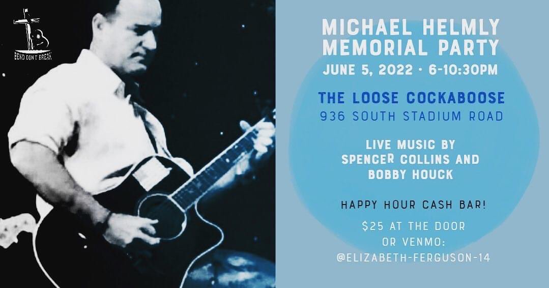 WTRevue's tweet photo. Join us tomorrow evening at the Michael Helmly memorial party as we remember a great man and musician. https://t.co/g88XvPfGmH