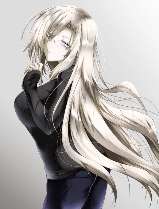 クリームヒルトさんにいつもの私服を着ていただきました
#FGO 
#クリームヒルト 