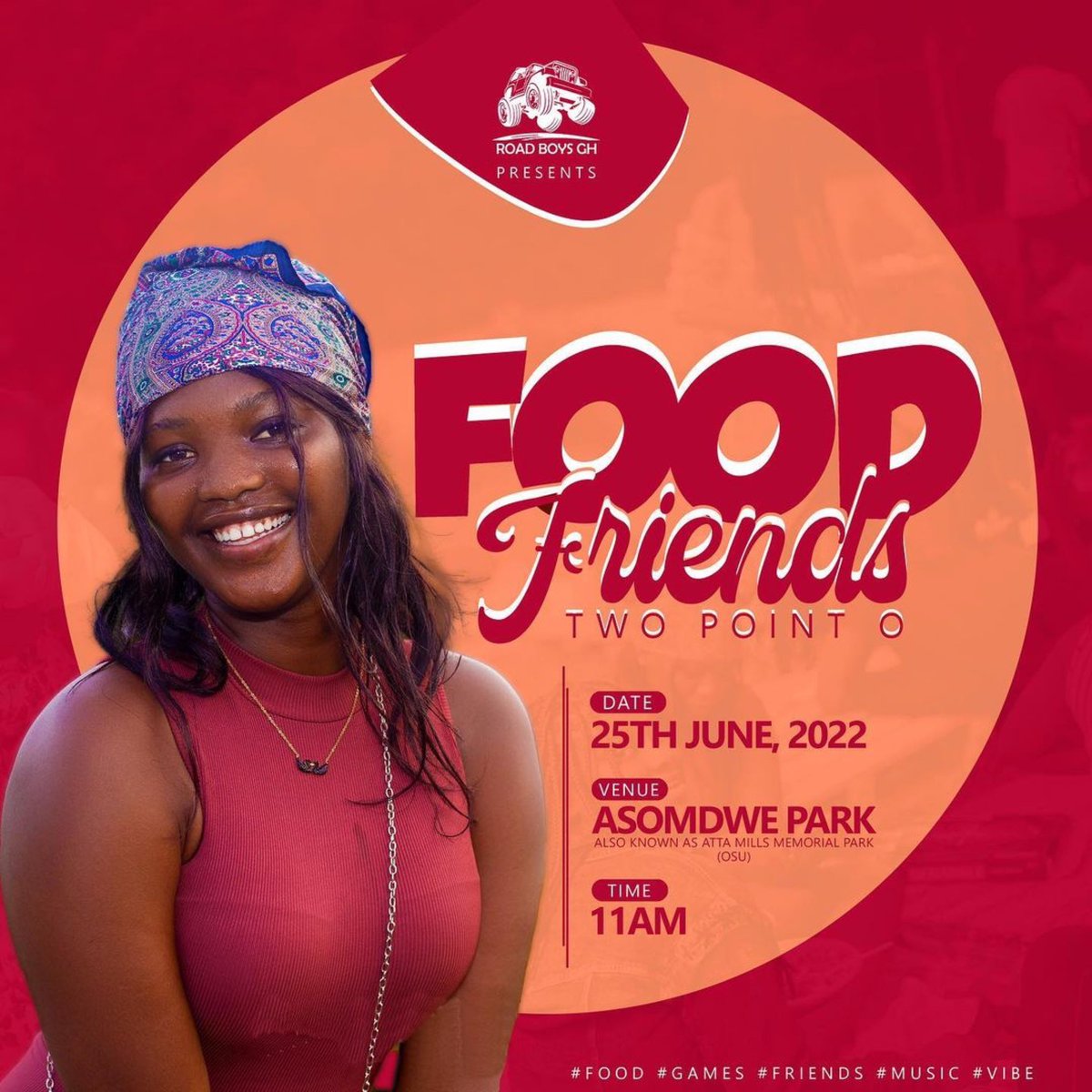 blackngftd's tweet photo. @roadboysgh is back with another highly anticipated #FoodAndFriends event! Save the date because you don’t want to miss it. 🇬🇭😎☀️

#WeAreBlackAndGifted https://t.co/7WrZ49GTjl
