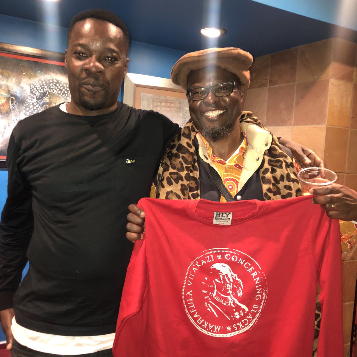 I had my groupie moment with the legendary <a href="/Makhafula_/">Makhafula Vilakazi</a>