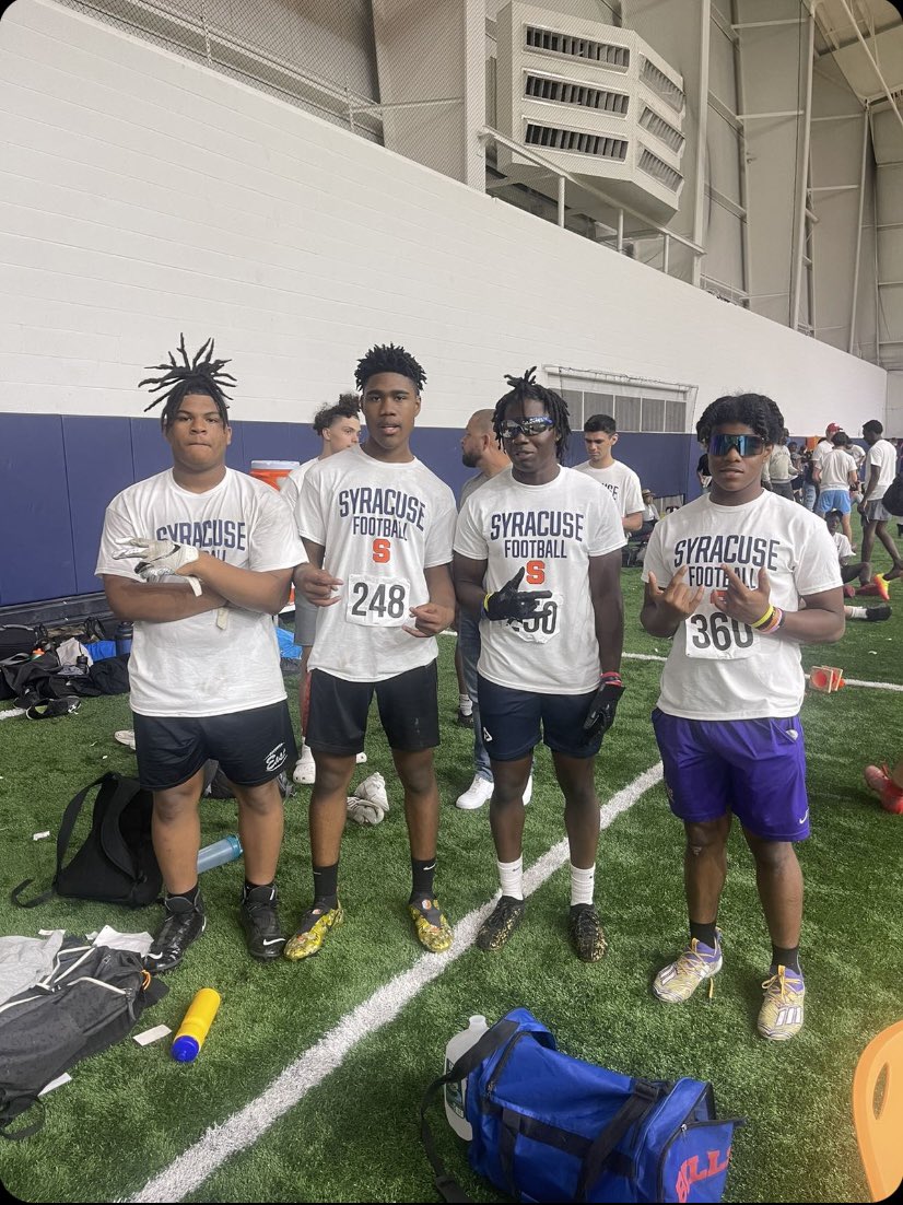 NigelCopeland15's tweet photo. Had a great time at Syracuse camp today🍊 https://t.co/GLoaMTRgab