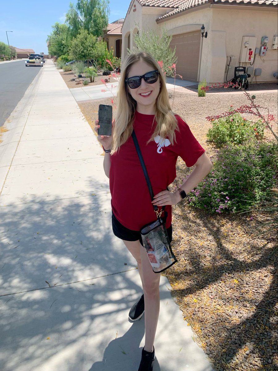 It’s all hands on deck to #SaveArizona 🙌🏼

I’m knocking on doors with @sidekickhq today for the <a href="/AZGOP/">Republican Party of Arizona</a> Day of Action to recruit volunteers, register voters, and #GOTV for all Republicans in the August 2nd primary! 🇺🇸🌵