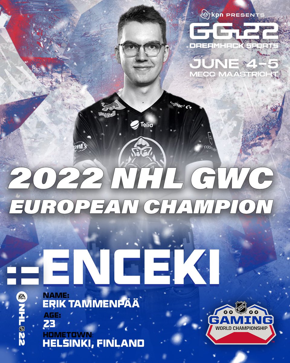 The NHL GWC 2022 European Champion has been crowned! 
Congratulations @I_EKI_I