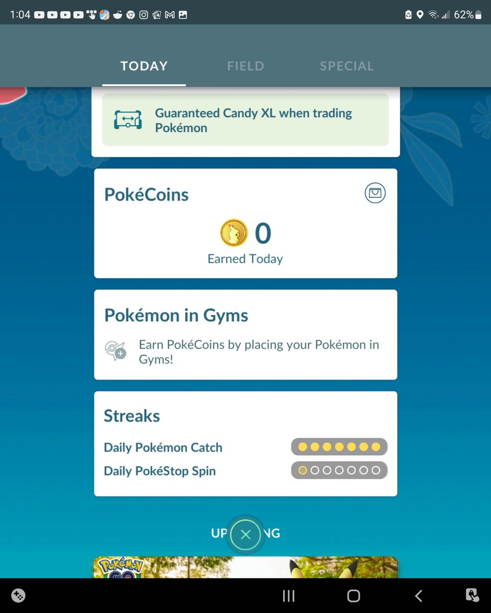 ASuschena's tweet image. @NianticLabs hey niantic I'm not getting any of the collection challenges or research quests for go fest, can you fix that?