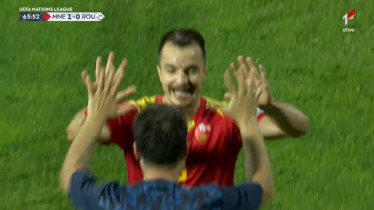 cgsportme's tweet photo. Mugigoooool!! Stefan Mugoša
1:0 #mnerou #nationsleague #crnagora #montenegro #romania https://t.co/mDAhKv3fLK