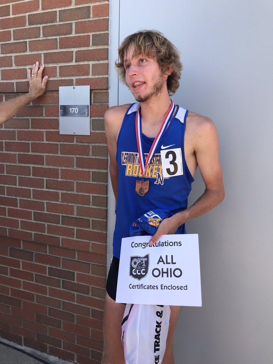 Wow! What a way to finish your Rocket Career, congrats Summit Northrup on the your 3rd place finish in the 3200 division 2 state meet. Academic all Ohio as well