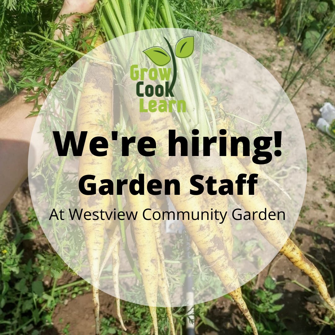 We're hiring 2 gardeners at the Westview Community Garden. This season we are building raised garden beds, establishing new garden plots, and installing a rain garden. 🌱🍎🌻🦋 Follow the link for a full job description bit.ly/LCRC-GardenSta… Deadline to apply June 13th!