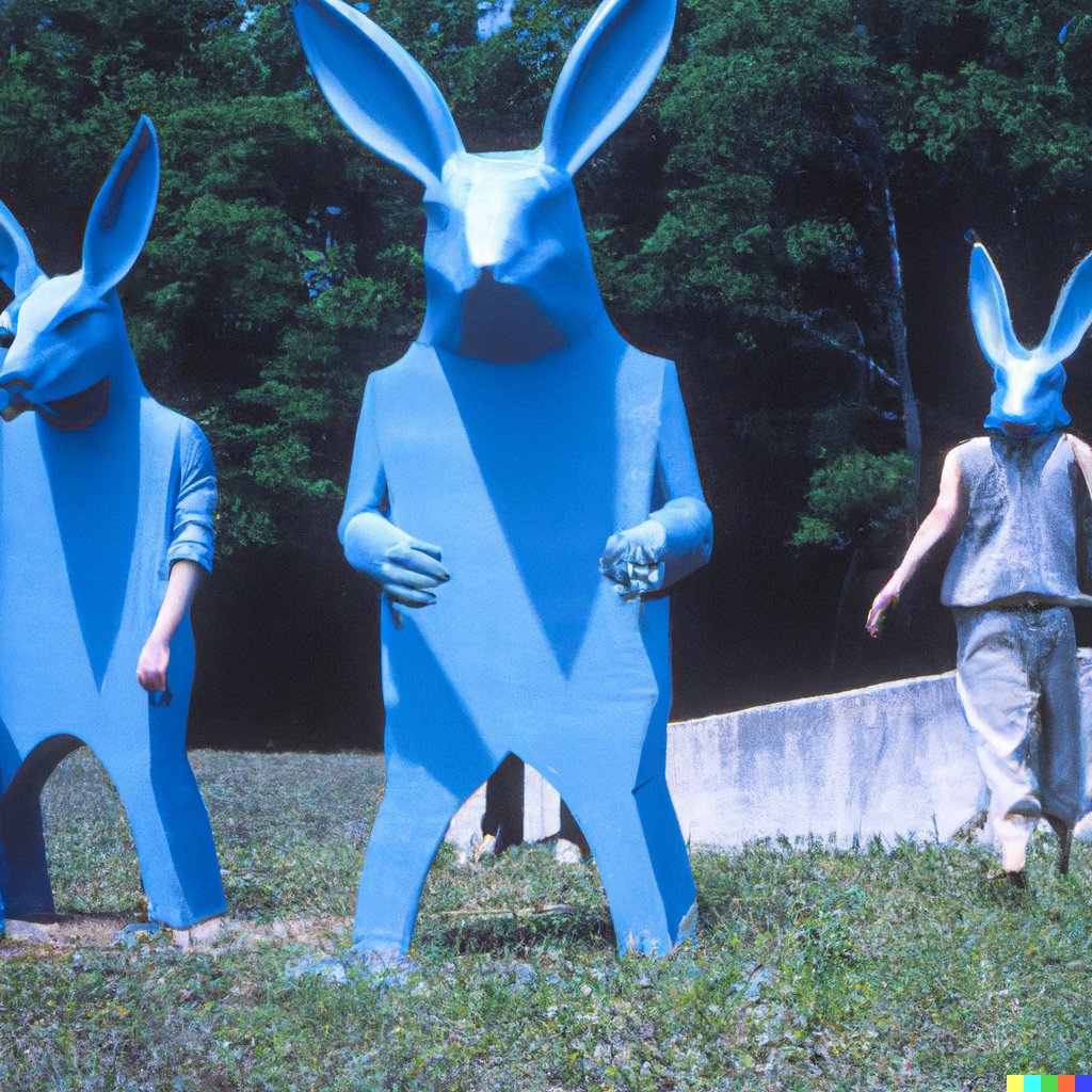 djbaskin_images's tweet photo. Do you ever enter a strange zone on DALL-E where you're like "oops! sorry to interrupt you! I'll show myself out." 🐰🌲
#dalle2 #dalle https://t.co/DmBBSKB7zW