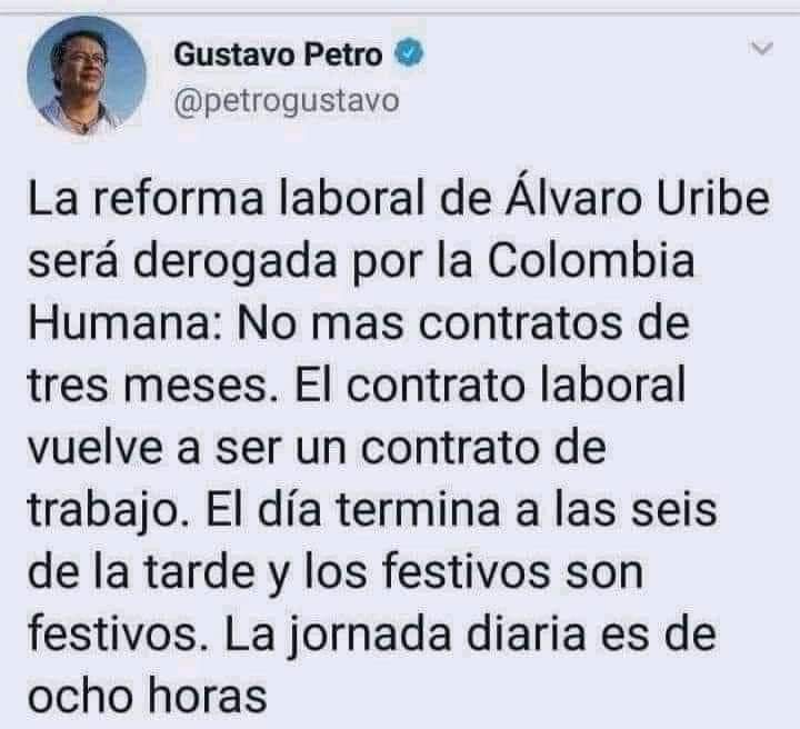 Rapmar73's tweet photo. Una gran propuesta!!! @petrogustavo  PRESIDENTE!!!! https://t.co/l57VxoH4Cn