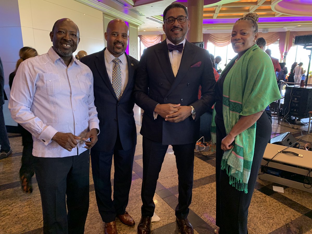 During the Black Caucus of CSA, I ran into 3 of my former Principals from District 17 in Brooklyn: they are Frantz Lucius, Michael Johnson, and Dewana Daids. Great seeing some of the old team!