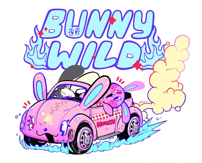 🔥 bunny wild 🔥 (plushies available below!) 