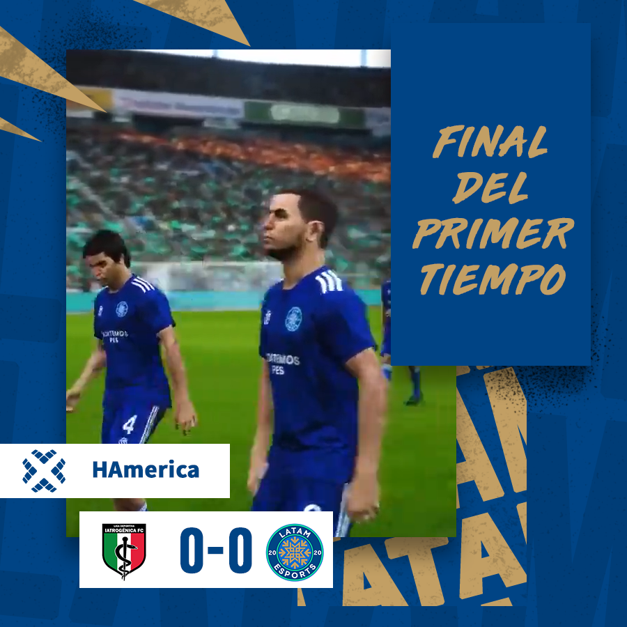 🏁 ¡Final del primer tiempo en el SIETE Y 1/2! 
⚽ <a href="/ligaiatrogenica/">Liga Iatrogénica</a>  0-0 LATAM

#LigaTsuru ⚽
#VamosLATAM