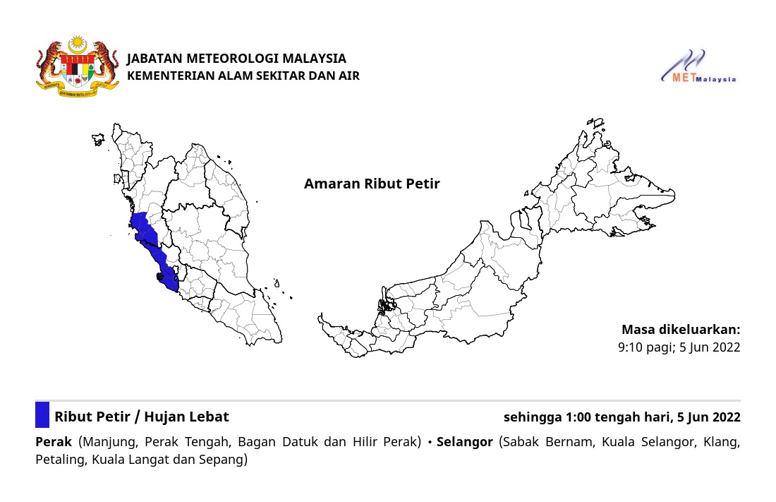 Jabatan Meteorologi Malaysia tweet media