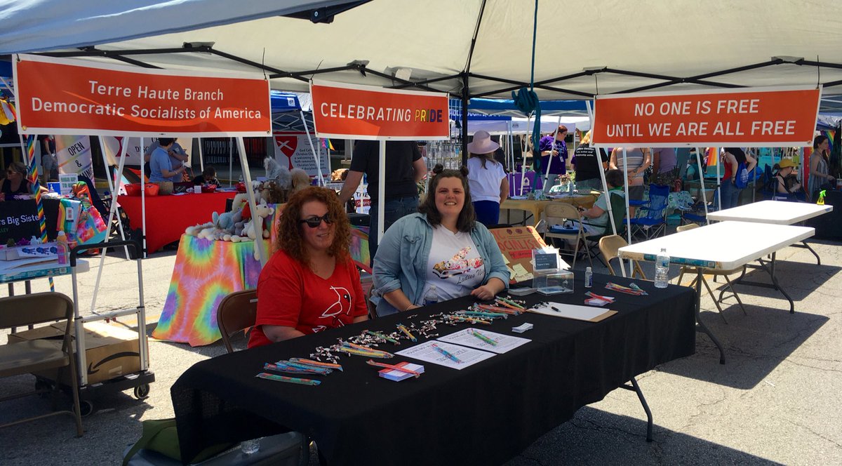 We had a grand time at Terre Haute Pride 🏳️‍🌈🏳️‍⚧️🚩