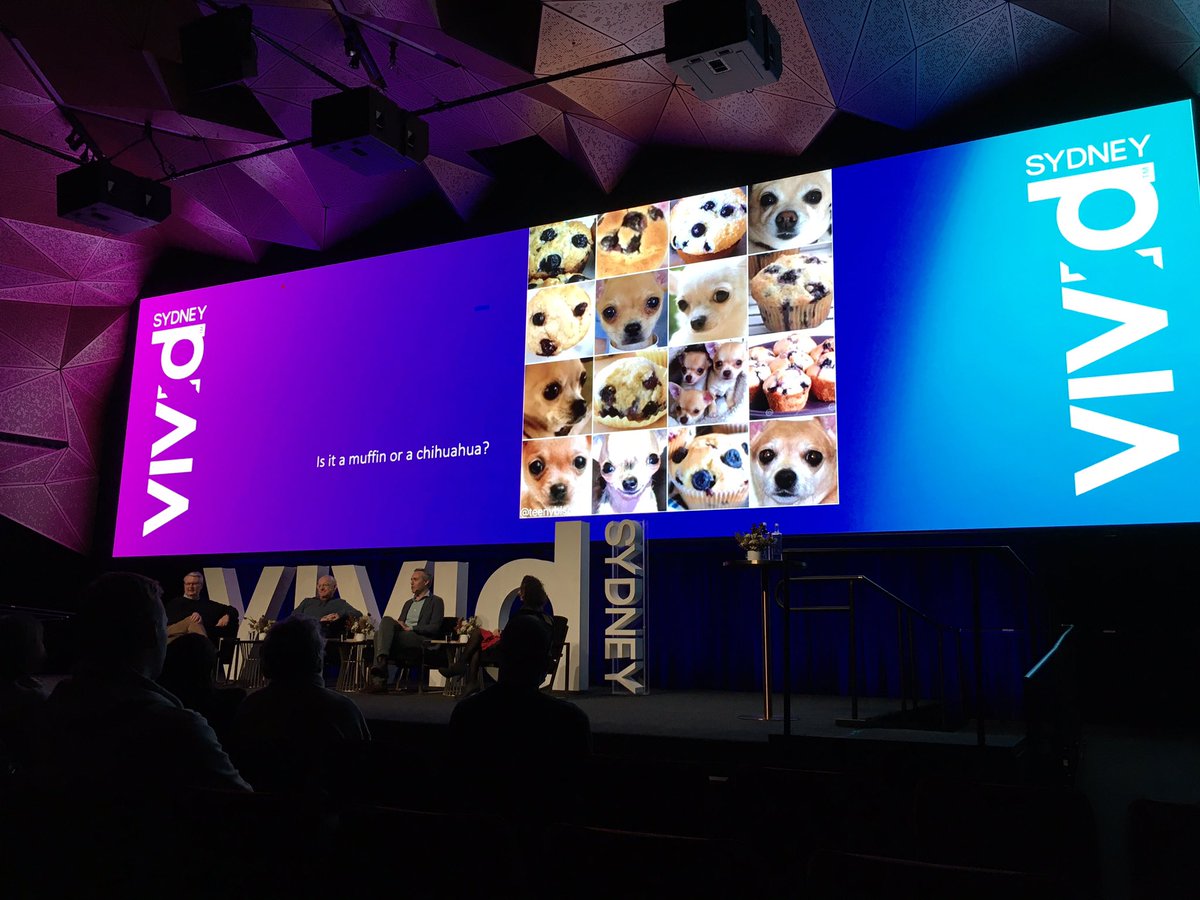 A good example of how machines can get facial recognition so wrong. We can discern differences by our contextual cues. <a href="/VividSydney/">Vivid Sydney</a> #bigbrotheriswatching