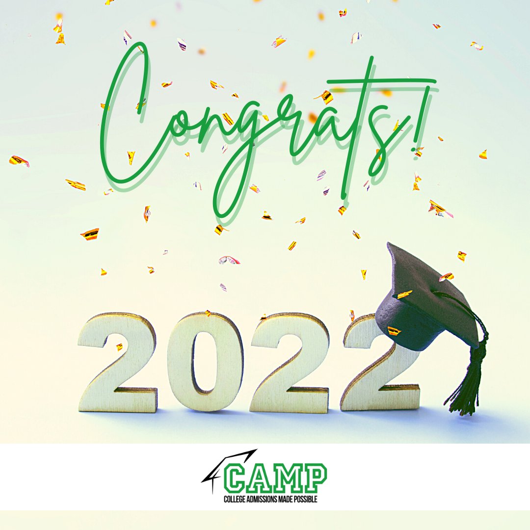 CAMPCollegeAL's tweet photo. As commencement season comes to a close, we want to congratulate the Class of 2022! You made it through so many ups and downs. We celebrate your accomplishments and wish you well on your new chapters of life! #Classof2022 #Victorious #CollegeFreshmen #Memories #Graduation https://t.co/u8JgtHC7Wh