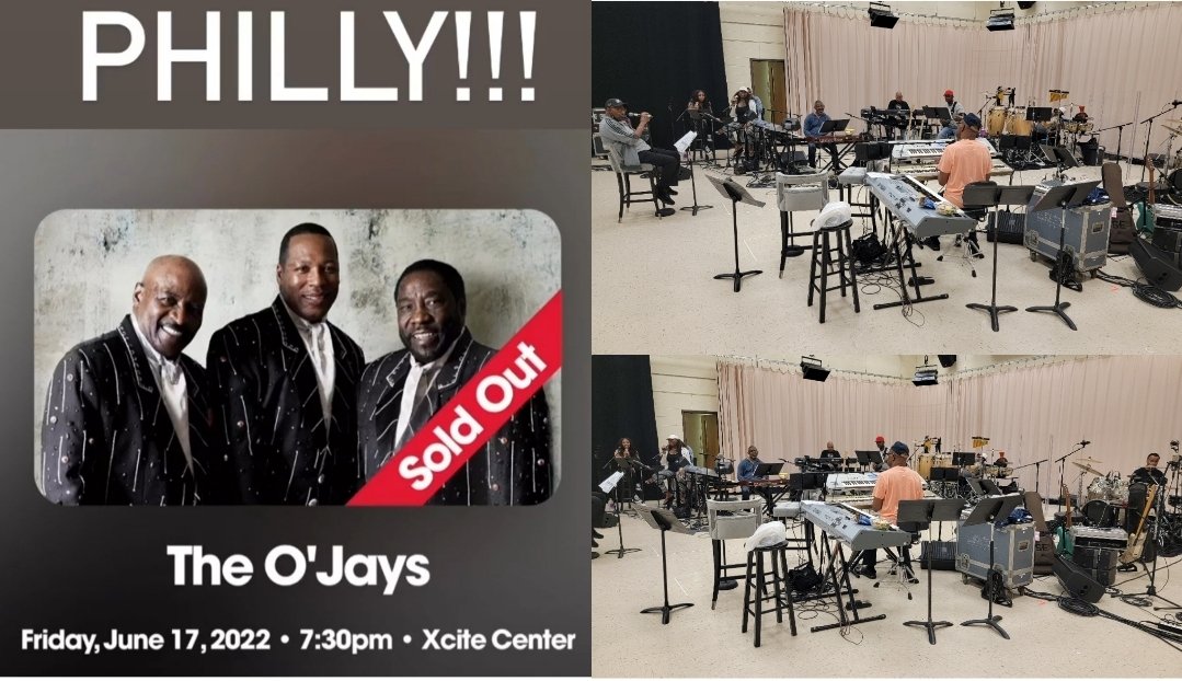 IamEricNolan's tweet photo. OooWee!!! Rehearsing with da fellas again feels soooo good 😏...I can't wait to start this tour...the band is bringing 🔥...geezus!!!!...First stop on the tour is PHILLY!!!!....
#themightyojays #eddielevert #walterwilliams #ericnolangrant #thelovetraintour #ericnolan #philly https://t.co/Q63fkFAYTe