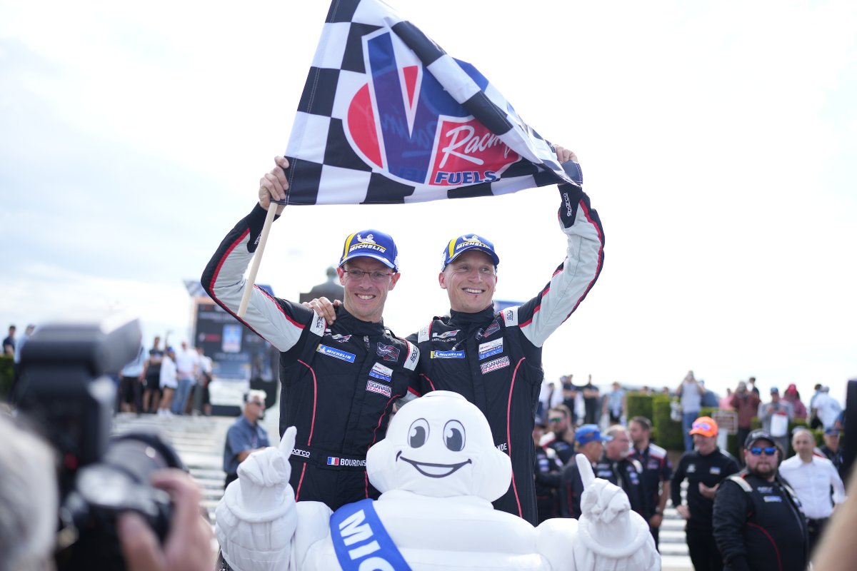 MichelinRaceUSA's tweet photo. VICTORY! #IMSA https://t.co/qNmaFTunP0