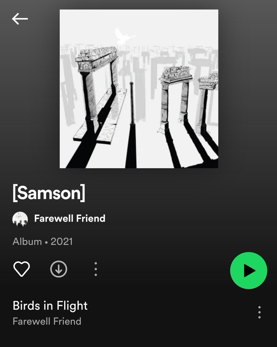 NewNCMusicScene's tweet photo. This entire concept album by #FarewellFriend. But if you don't have the patience for all of #Samson, start with #BirdsInFlight. Beautiful work.
#NewMusic
#NorthCarolinaMusic
https://t.co/7EKwIanl0d https://t.co/pohse9Mprk