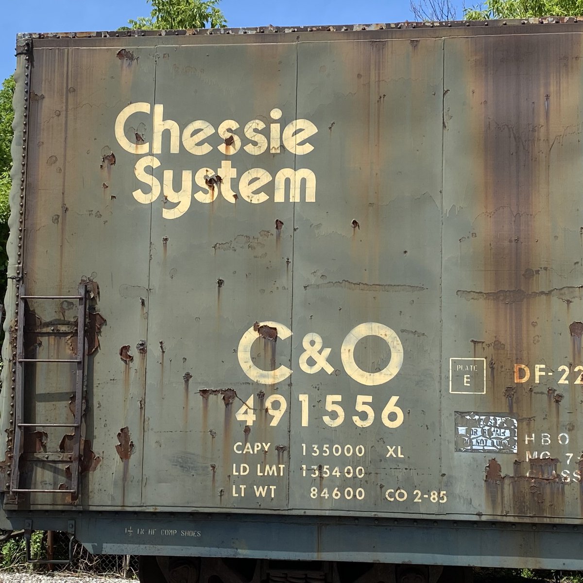 ManlyArt's tweet photo. Went to Greenfield Village and walked around with the missus today. Saw some nice #boxcar #typography in their rail yard. #dearborn #detroit #trains https://t.co/NOHfQuWDnZ