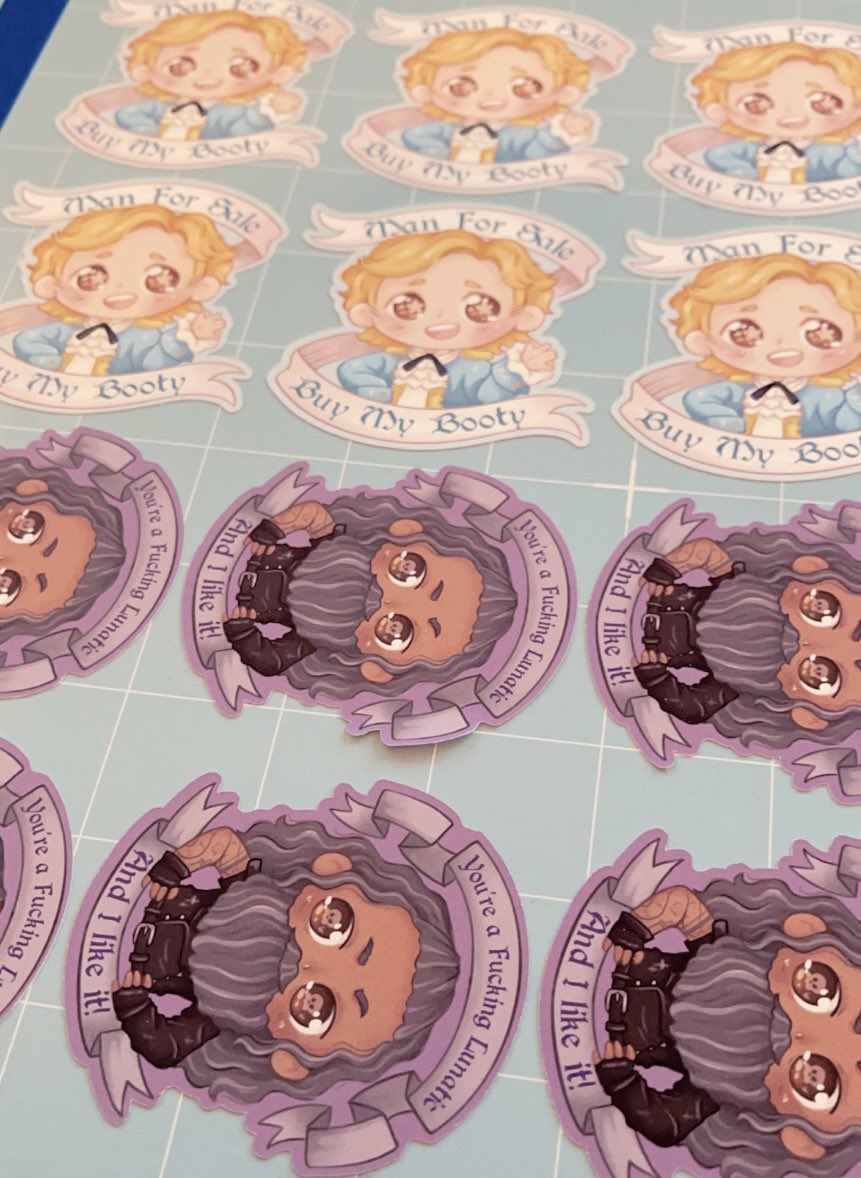 Slowly doing a restock and working on my online store. Lots of anxious excitement 😬 🏴‍☠️