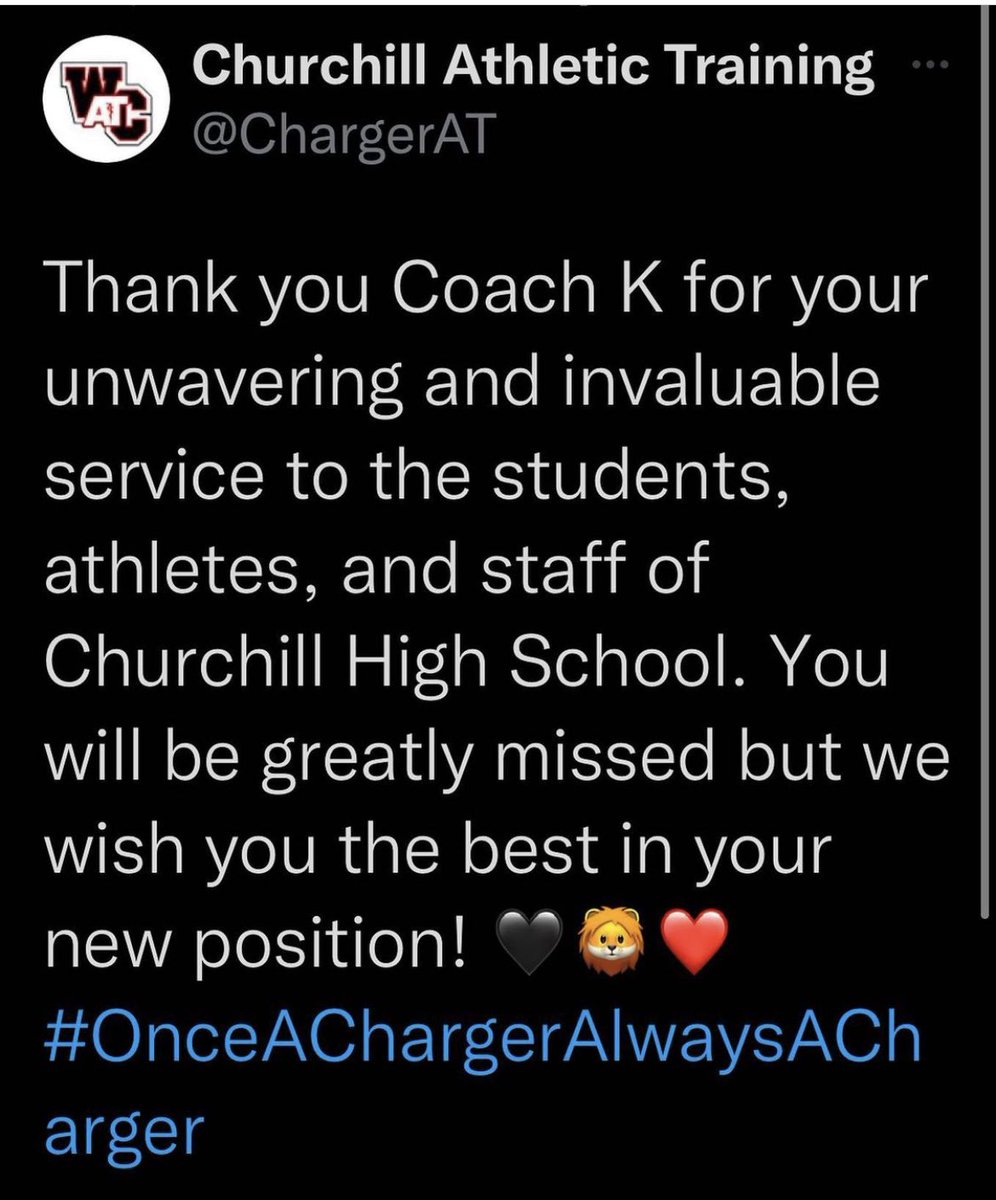 Todd Bloomer (@bloomer_sa) on Twitter photo A true servant leader. Coach K is the best in the business & always put everyone else’s needs first. He’s a great man & will be missed in the classroom, fields, courts & campus. <a href="/M_Knauth/">Mitchell Knauth</a> A true servant leader. Coach K is the best in the business & always put everyone else’s needs first. He’s a great man & will be missed in the classroom, fields, courts & campus. <a href="/M_Knauth/">Mitchell Knauth</a>