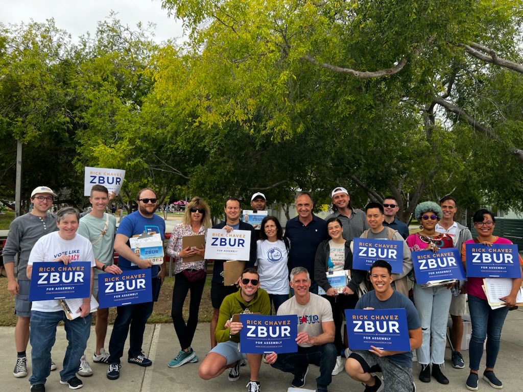 Rick Chavez Zbur (@rickchavezzbur) on Twitter photo Thanks to <a href="/SantaMonicaDems/">Santa Monica Democratic Club</a> <a href="/eqca/">Equality California</a> <a href="/envirovoters/">California Environmental Voters</a> for turning out volunteers to walk precincts in Santa Monica today! Only 3 more days to vote. Proud to be the ONLY candidate endorsed by all the above + Planned Parenthood and <a href="/CA_Dem/">California Democratic Party</a>! Vote by June 7. Thanks to <a href="/SantaMonicaDems/">Santa Monica Democratic Club</a> <a href="/eqca/">Equality California</a> <a href="/envirovoters/">California Environmental Voters</a> for turning out volunteers to walk precincts in Santa Monica today! Only 3 more days to vote. Proud to be the ONLY candidate endorsed by all the above + Planned Parenthood and <a href="/CA_Dem/">California Democratic Party</a>! Vote by June 7.
