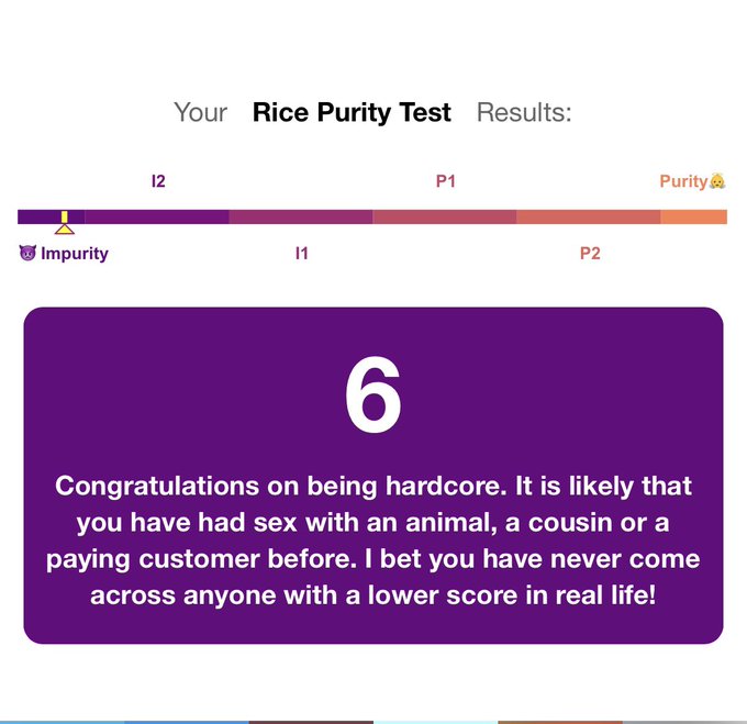 As if&hellip; I needed validation, or lack thereof, I&rsquo;m evidently a fuckin degenerate 🕺🏻🔥  Take the quiz, see<a href="/tag/inspiring"class="tags"><span>#inspiring</span></a>