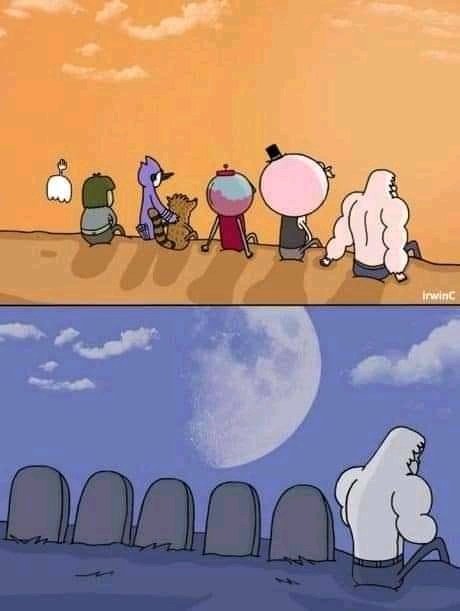 Ben10Ultimate16's tweet photo. Legends Do die💔😔🥺 RIP #RegularShow #CartoonNetwork @cartoonnetwork #Respect https://t.co/RrZ37j79DS