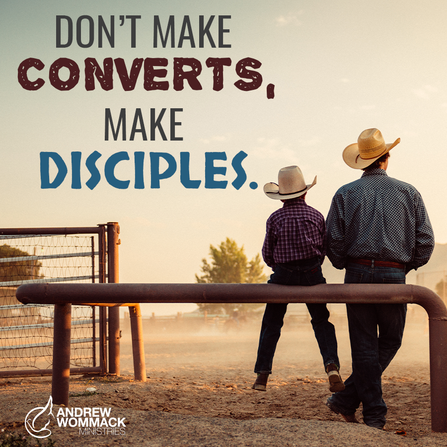 andrewwommack's tweet photo. The failure to disciple converts is the root of most problems in the church and society today. https://t.co/myRrwm2toR https://t.co/4R4ofxOL3G