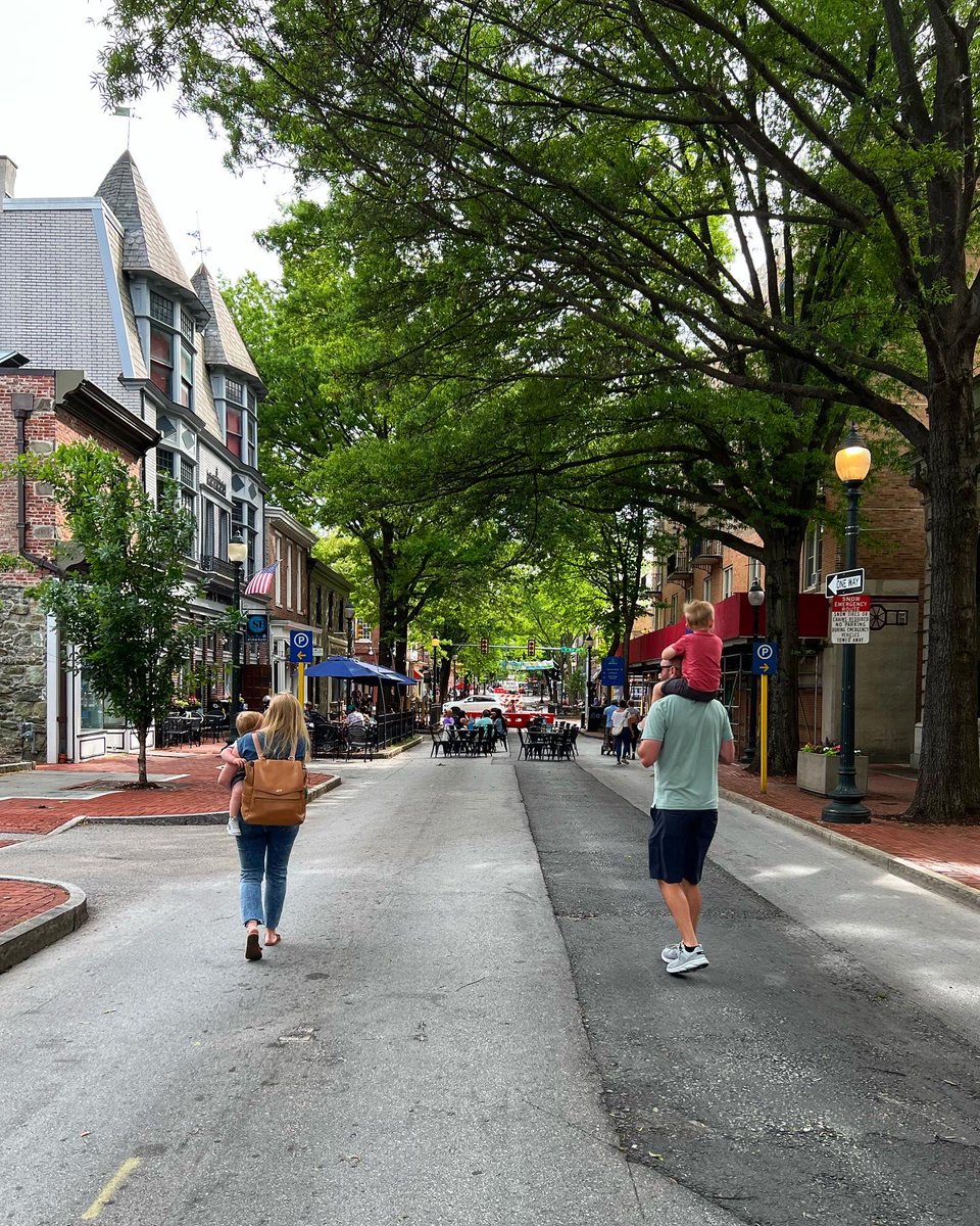 Enjoying the first weekend of the open air marketplace in West Chester!