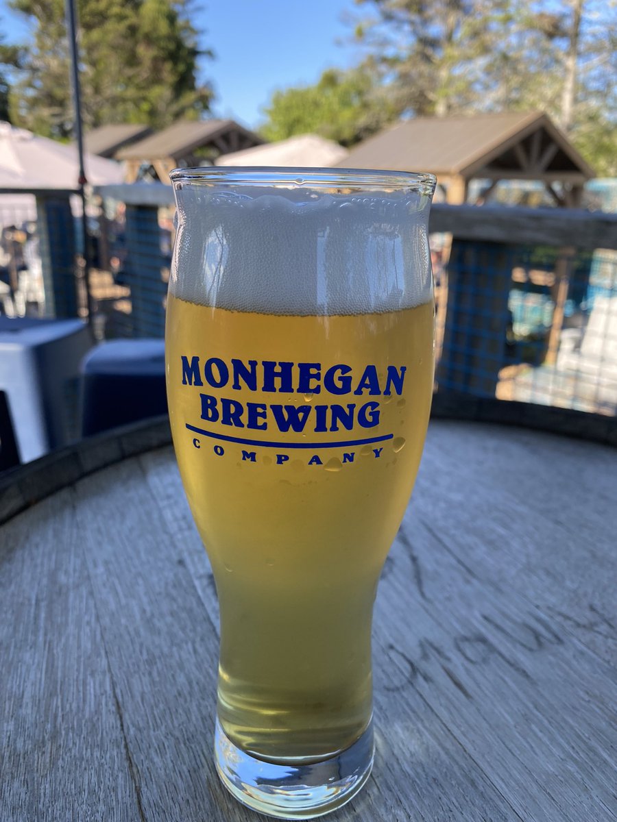monheganbrewing's tweet photo. Snowdrop, our Bohemian Pilsner, joins the draft list tonight! https://t.co/0f8tpK74TZ