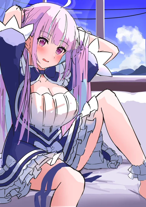 描いたり少し時間空けたりして描いてる絵の進捗 