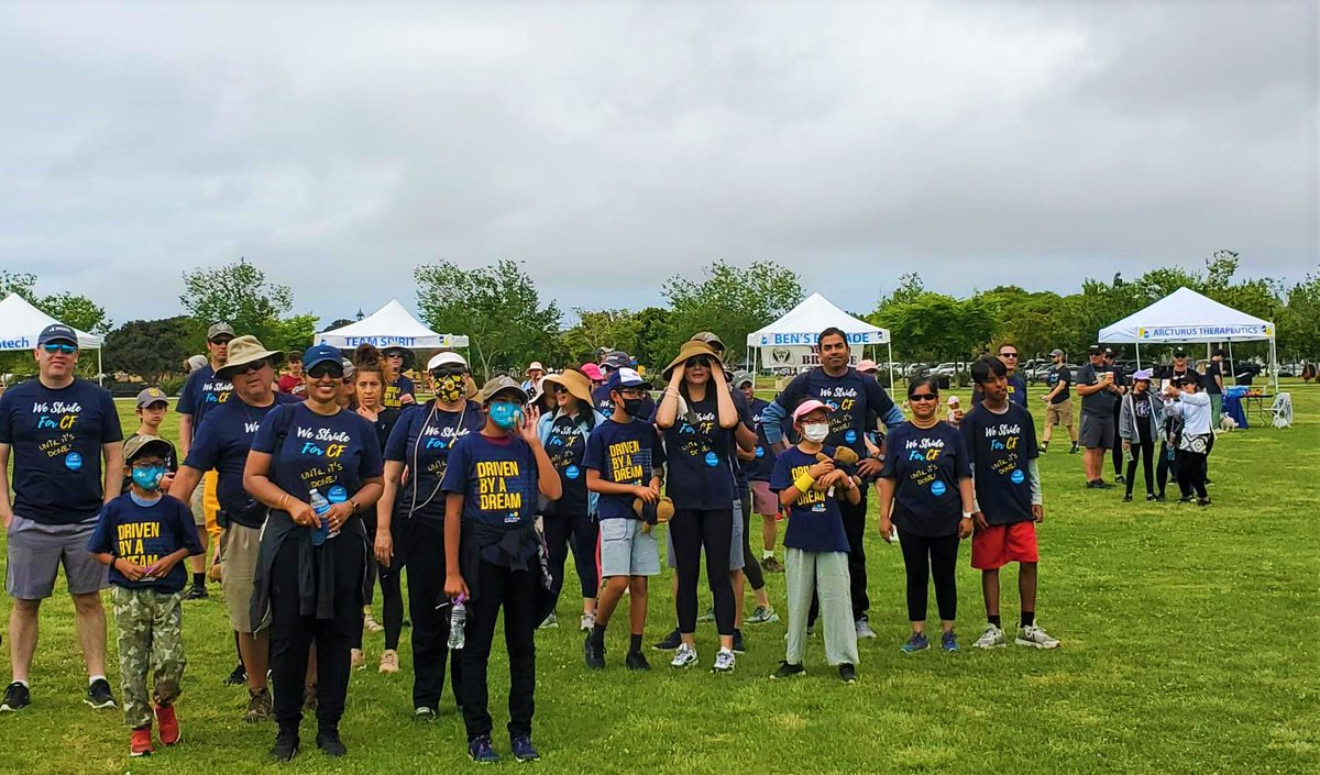 ArcturusRx's tweet photo. Today we participated in the @CF_GreatStrides  @CF_Foundation walk. We took steps together to find a cure for cystic fibrosis!

#Rarediseases #CysticFibrosis #CysticFibrosisAwareness #CFAwareness #AddingTomorrows #mRNA #GreatStrides https://t.co/kCQe2lg1Jy