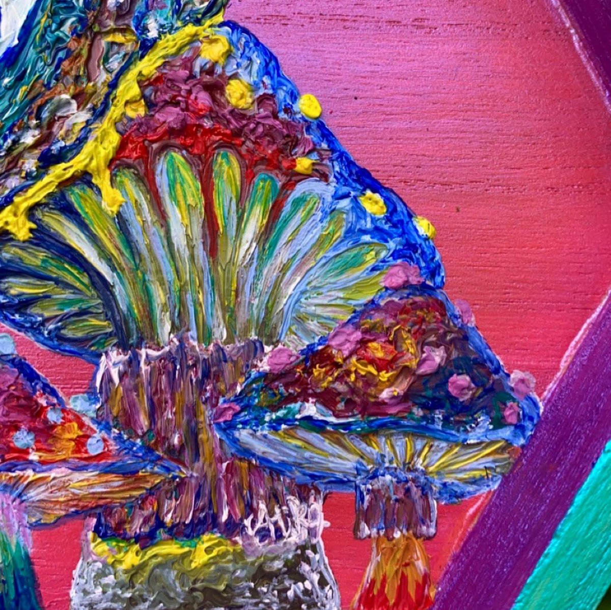 AlikaAnderson's tweet photo. Oils🍄🧿🐌 #art https://t.co/7Q7TunkELU