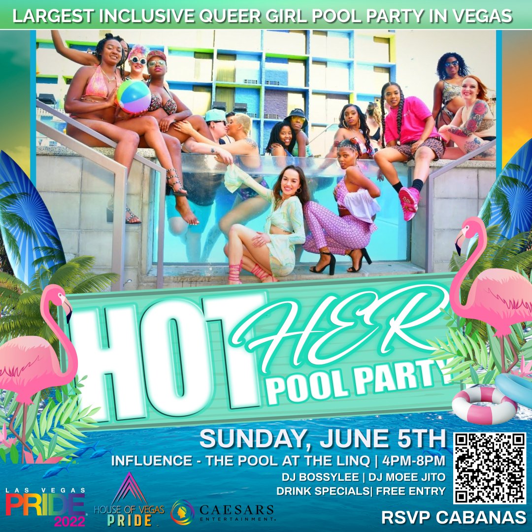 TheLINQ's tweet photo. It's time for Summer pool parties at #InfluencePool. Come hang out for SUNday Funday 🌈☀️
https://t.co/Xrg0Ln6WGE https://t.co/gVU3DieTmX
